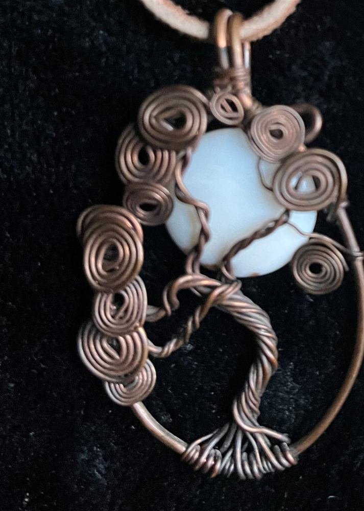 Tree of Life Pendant, handmade by Wilhelmina St&ouml;cker