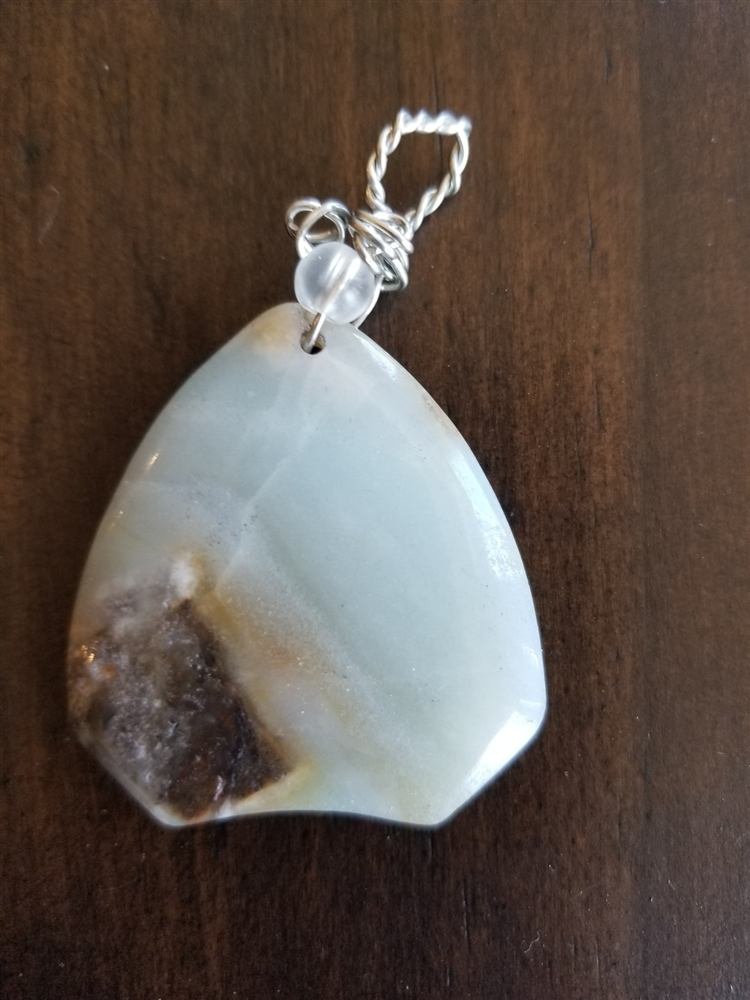 Various Semi- Gem Pendants, handmade by Wilhelmina St&ouml;cker