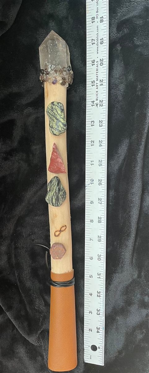 Light Wand Inner Power, handmade by Wilhelmina